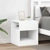 Žurnalinis staliukas 2 pcs Balta 40,5 x 40 x 45 cm