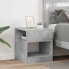 Žurnalinis staliukas 2 pcs Betono pilka 40,5 x 40 x 45 cm