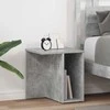 Žurnalinis staliukas 2 pcs Betono pilka 37 x 32 x 40 cm