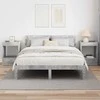 Žurnalinis staliukas 2 pcs Betono pilka 40 x 40 x 56 cm
