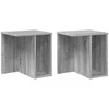 Žurnalinis staliukas 2 pcs Pilkas Sonoma 37 x 32 x 40 cm