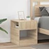 Žurnalinis staliukas 2 pcs Sonoma ąžuolas 40,5 x 40 x 45 cm