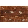 Žurnalinis staliukas Ruda 60 x 35 x 46 cm Kietas atkurtas medis