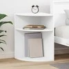 Žurnalinis staliukas Balta 39,7 x 39,7 x 60 cm Apdirbta mediena