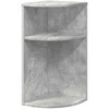 Žurnalinis staliukas Betono pilka 29,6 x 29,6 x 60 cm