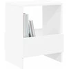 Žurnalų stovas 2 pcs Balta 35 x 30 x 45 cm