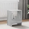 Žurnalų stovas 2 pcs Pilkas Sonoma 35 x 30 x 45 cm