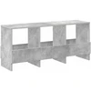 Žurnalų stovas Betono pilka 102 x 30 x 45 cm