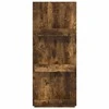 Žurnalų stovas Rūkyta ąžuolas 43 x 11 x 102 cm Apdirbta mediena