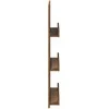 Žurnalų stovas Senas medis 51 x 11 x 102 cm Apdirbta mediena
