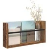 Žurnalų stovas Senas medis 60 x 12 x 30 cm Apdirbta mediena