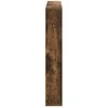 Žurnalų stovas su lentyna 2 pcs Rūkyta ąžuolas 80 x 12 x 70 cm