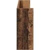 Žurnalų stovas su lentyna 2 pcs Senas medis 80 x 12 x 30 cm