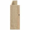 Žurnalų stovas su lentyna 2 pcs Sonoma ąžuolas 100 x 12 x 30 cm