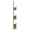 Žurnalų stovas su lentyna Amatininkų ąžuolas 51 x 11 x 102 cm