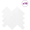 Žuvies kaulo plytelė 10 pcs Balta 30 x 30 cm