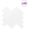Žuvies kaulo plytelė 50 pcs Balta 30 x 30 cm