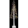 Žvaigždinė Kalėdų eglutė Balta 180 cm Plastmasė 432 LED
