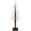 Žvaigždinė Kalėdų eglutė Ruda 120 cm Plastmasė 240 LED