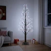 Žvaigždinė Kalėdų eglutė Ruda 120 cm Plastmasė 240 LED