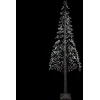 Žvaigždinė Kalėdų eglutė Ruda 240 cm Plastmasė 688 LED