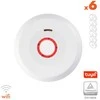 Dūmų detektorius XP-750W su WIFI, integruota 10 metų baterija 3V (6 vnt.)
