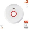 Dūmų detektorius XP-750W su WIFI, integruota 10 metų baterija 3V (2 vnt.)