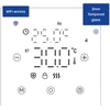 Grand Meyer® TSM-10 Programuojamas termostatas su WIFI, laidinis, savaitinis, potinkinis, 230V, 20A