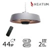 Infraraudonųjų spindulių šildytuvas Heatum H2000R VERSE Juodas