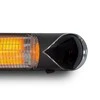 Infraraudonųjų spindulių šildytuvas Heatum H2500R CORE Juodas