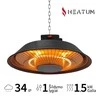 Infraraudonųjų spindulių šildytuvas Heatum H1500 AURA