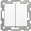 Panasonic Karre 2 klavišų potinkinis jungiklis, baltas, 10A, 250V (90963602)