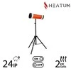 Pastatomas Infraraudonųjų spindulių šildytuvas Heatum H2000 OPTIM su trikoju stovu