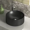 Compotexa Granito praustuvas voniai Fabela BQR40-601, juodos spalvos