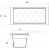 Compotexa Nuvarvėjimo indas plautuvei CL-187.360
