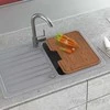 Compotexa Pjaustymo lentelė HELIKA Notus SQ-418.300, Sapele, tamsaus medžio spalva