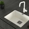 Plautuvės maišytuvas HELIKA Unus 5033-601, juodos spalvos, neteisingas: Juoda | Juodas metallic 601