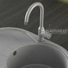 Aquasanita Plautuvės maišytuvas HELIKA Vide 5023 Silicsana, Maišytuvo spalva: Juoda, varis PVD | 601C