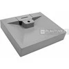 Praustuvas voniai Locus BQW600, Silicsana spalva: Juoda | Juodas metallic 601
