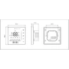 WiFi termostatas Konveka TW230-3 juodas