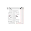 Zamel Supla Transformatoriaus išplėtimo modulis MEW-01 - 3x SC-24 200A transformatorius - Zamel MRP-200A