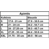 Cizeta Medicininės Kompresinės Kojinės II Klasė Iki Kelių KABO 23-32 mmHg, Unisex, Atvirais Pirštais, Juodos