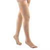 Cizeta Medicininės Kompresinės Kojinės Iki Šlaunies SABO 20-30 mmHg, Unisex, Atvirais Pirštais, Kūno spalva