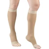 Danwa Medicininės Kompresinės Kojinės II Klasė Iki Kelių KABO 23-32 mmHg, Unisex, Atvirais Pirštais, Kūno spalvos