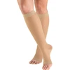 Danwa Medicininės Kompresinės Kojinės II Klasė Iki Kelių KABO 23-32 mmHg, Unisex, Atvirais Pirštais, Kūno spalvos