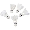 Enero Badmintono Plunksnelės Donnay 5 vnt. Baltos 413990