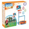 Krepšinio Tinklo ir Futbolo Vartų Rinkinys + Kamuolys WOOPIE 2-in-1