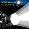 LED Galvos Žibintas BORUiT YHX-1030, su SOS švilpuku