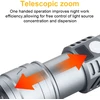 LED Žibintuvėlis Tiger Wolf HL-1303 su skaitmeniniu indikatoriumi