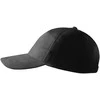 Malfini As Kepurė su Snapeliu MALFINI 5P 307 Unisex, Juoda 340g/m2